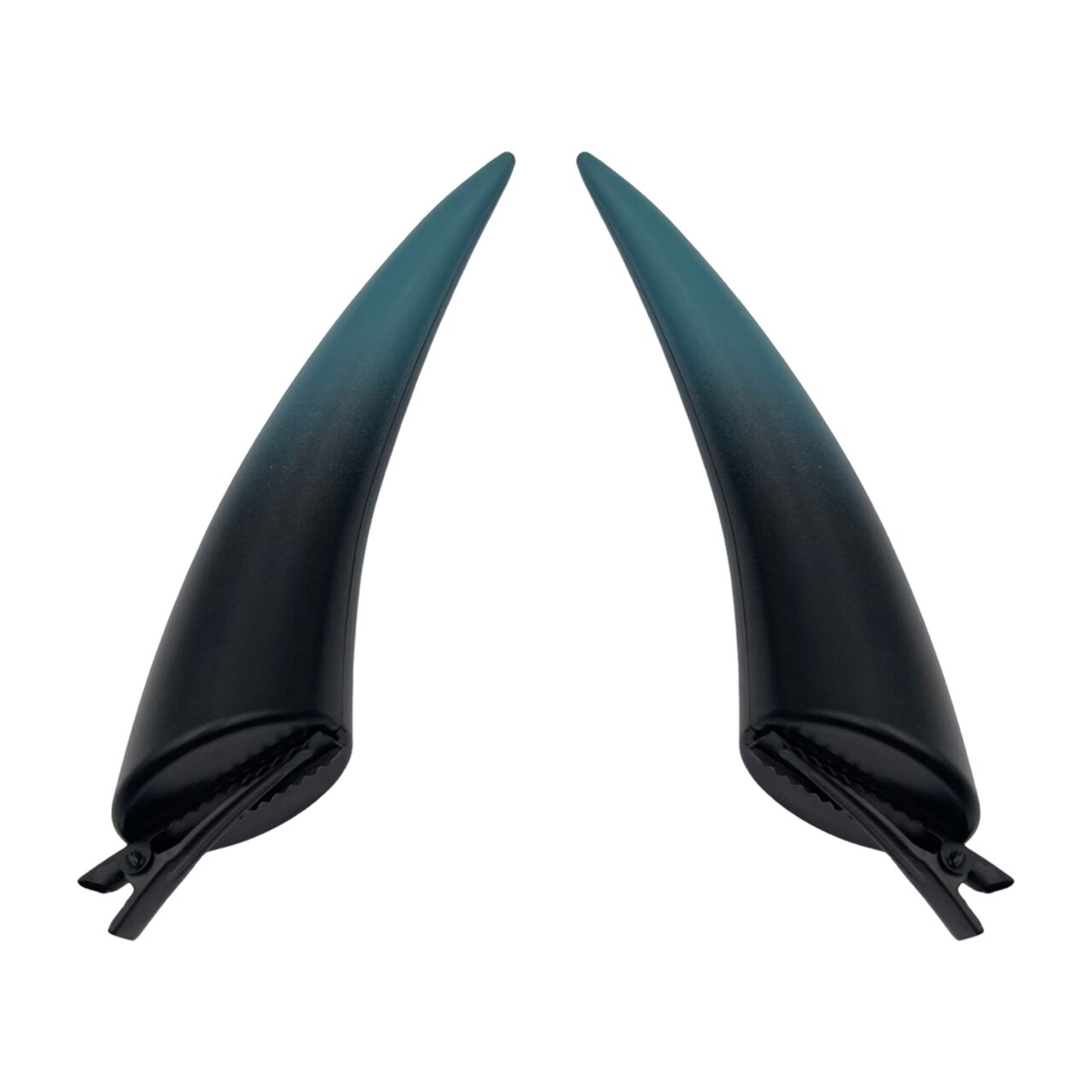 1 Pair Devil Horn Hair Clip Halloween Cosplay Demons Horn Duckbill Clamp Adjustable Women Girls Hair Barrette Hair